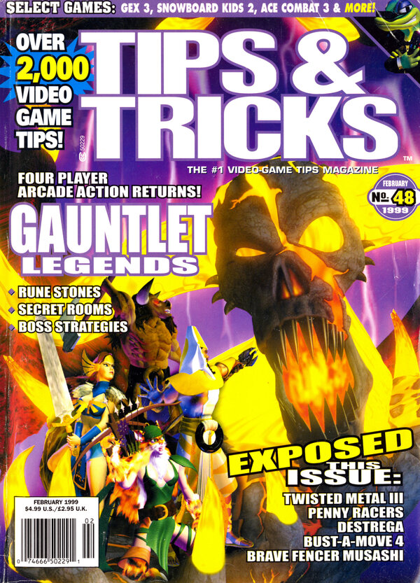 Tips & Tricks Issue 048 (February 1999) cover